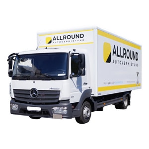 Miet LKW - 15t Koffer mit Ladebordwand